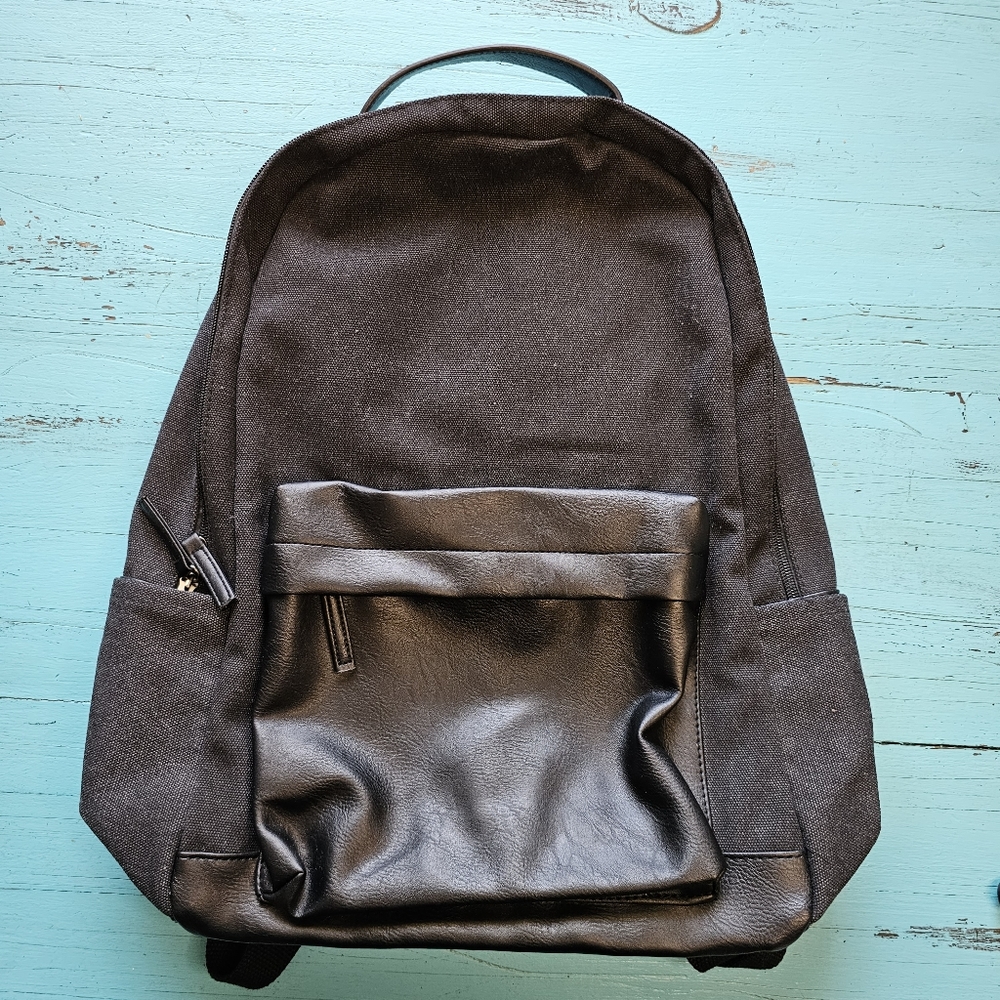 PX Clothing Los Angeles Black Backpack